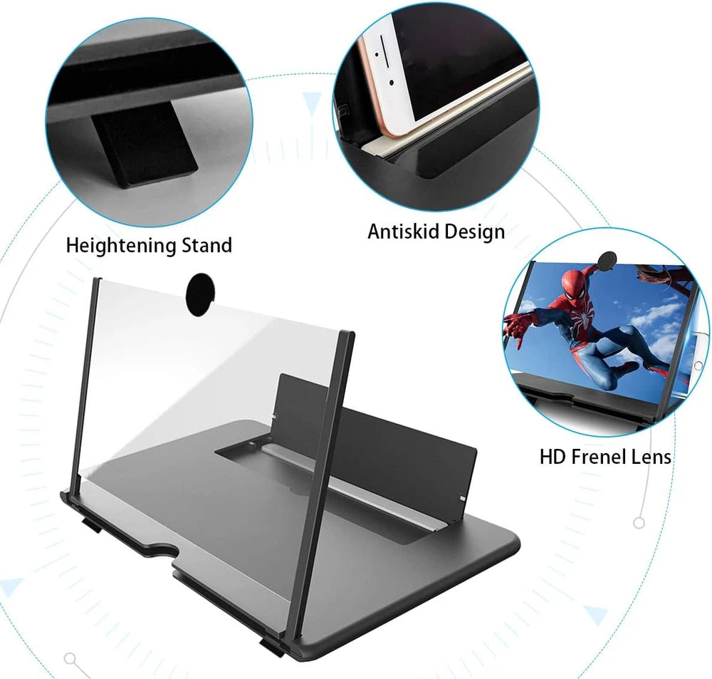 Foldable Phone Screen Magnifier