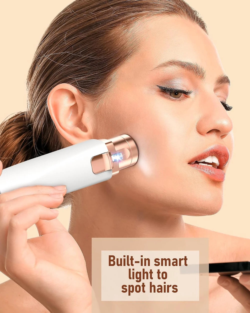 Rechargeable 2-in-1 Facial Hair Trimmer