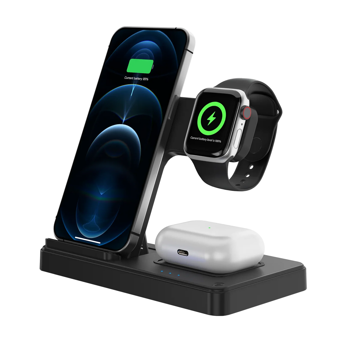 Magnetic Wireless Charger Trio