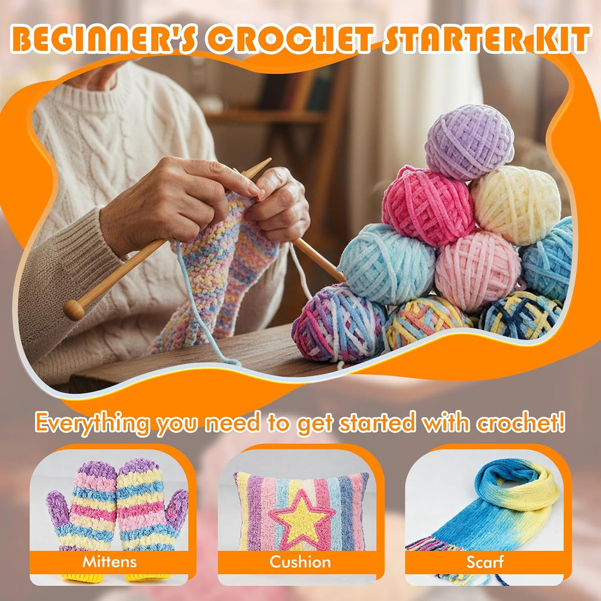 Easy Crochet Starter Kit
