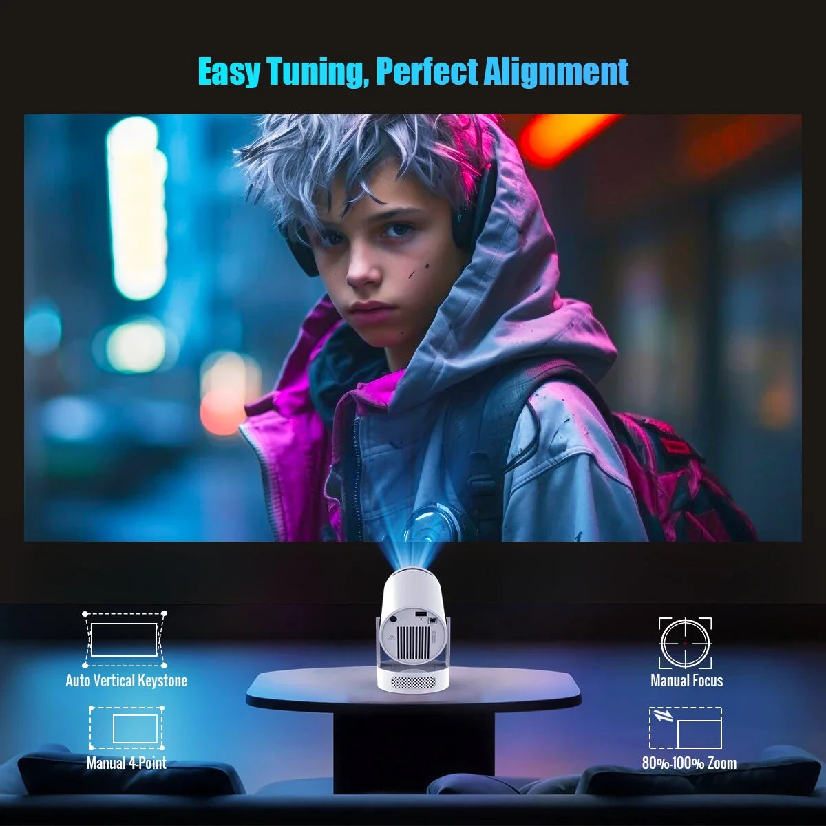 Ultimate 8K Outdoor Projector